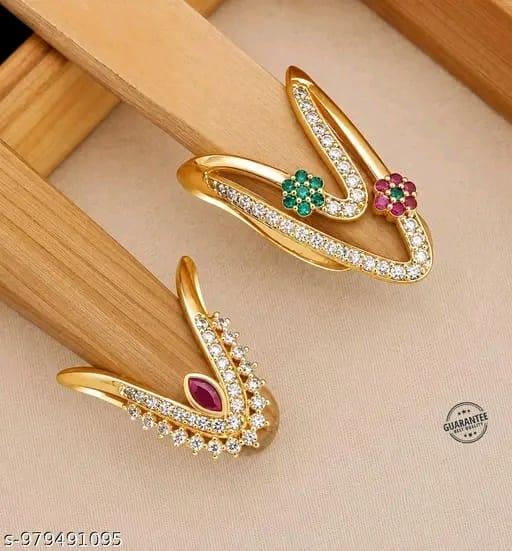 Shimmering Glittering Rings