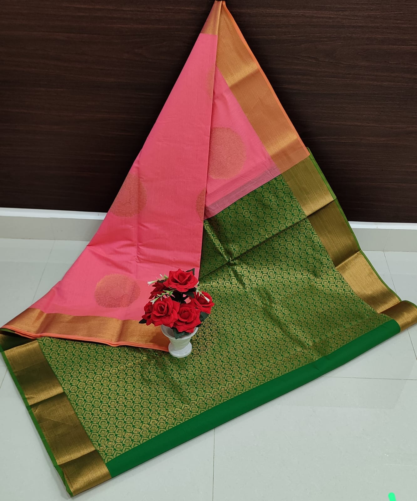 🦚 Chanderi Kuppadam Rich Silk Cotton Sarees🦚 